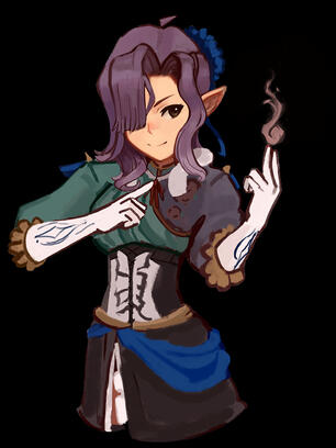 Lady Aluce Hime Fanart